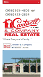 Mobile Screenshot of cantwellrealestate.com